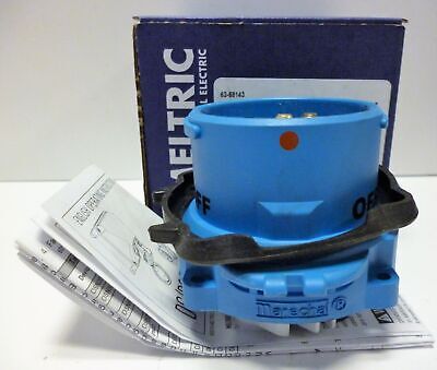 Meltric 63-68143 60A 600 VAC Inlet Plug