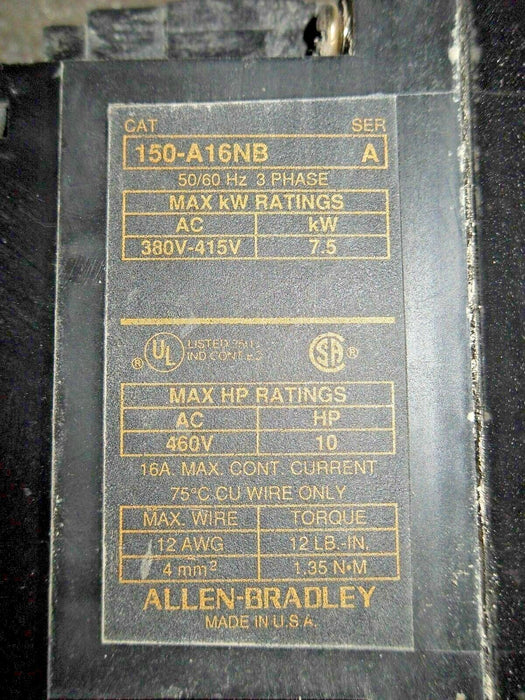 Allen-Bradley 150-A16NB Motor Controller