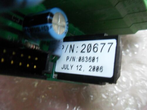 20677 Control Card