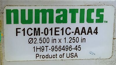 Numatics F1CM-01E1C-AAA4 1H9T-956496-45 Pneumatic Cylinder