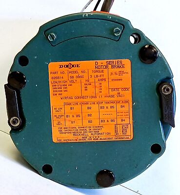 Dodge 025614 208-230/460 V AC 0.1 A Motor Brake