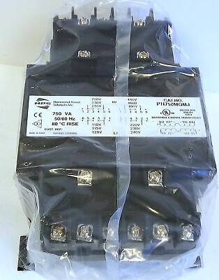 Hammond Power Solutions PH750MQMJ 750VA 80¬∞C RISE Industrial Control Transformer