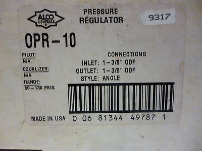 Alco OPR-10 Gas Pressure Regulator with 1-3/8 inlet and outlet