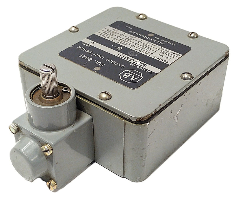 Allen-Bradley 802T-AMTH Ser C 600 V AC 10 A Maintained Rotary Gear Limit Switch