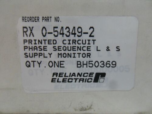 Reliance 0-54349-2 PC Board in Original Box