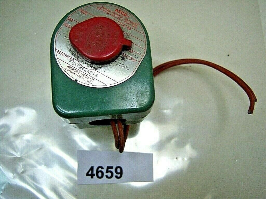 ASCO Valve FBX8262A214 120V 20W 1/4"
