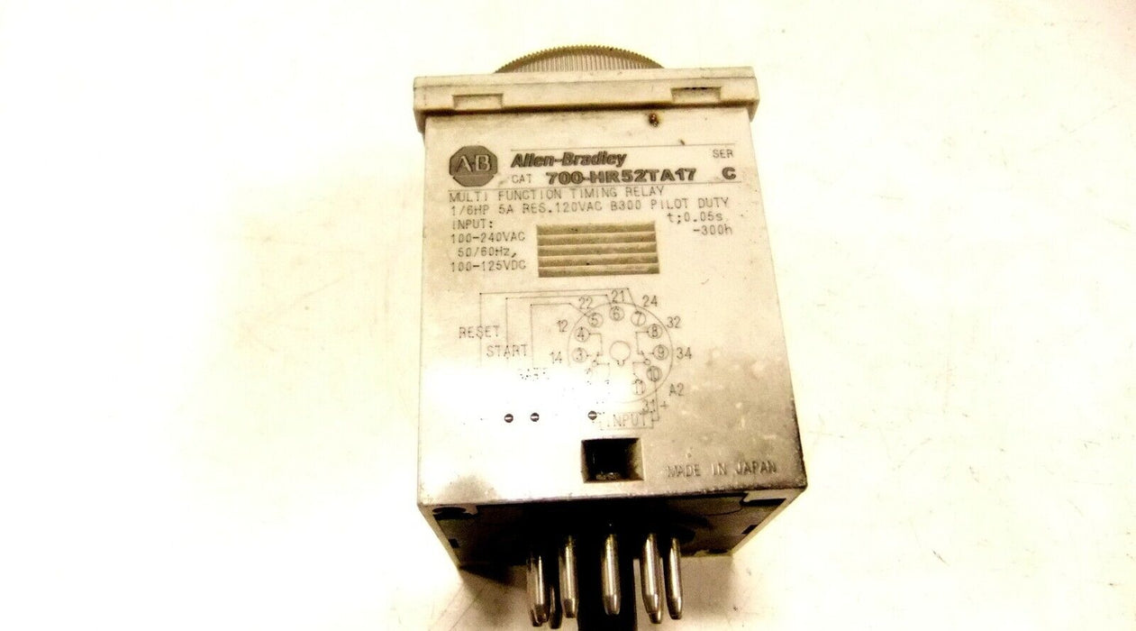 Allen-Bradley Timing Relay 700-HR52TA17