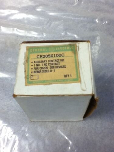 GE CR205X100C AUXILIARY CONTACT