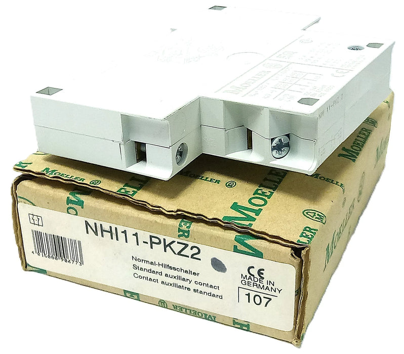 Moeller NHI11-PKZ2 600VAC/250VDC Auxiliary Contact Block