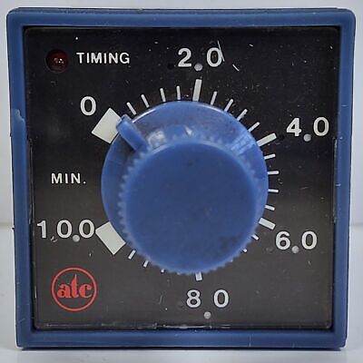 ATC 319D-360-Q-1-C 7A 1/16hp On-Delay Adjustable Solid State Time Delay Relay