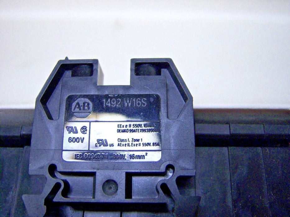 Lot Of 51 Allen-Bradley Terminal Blocks 1492-W16Bl