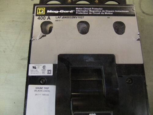 Square D 400A Circuit Breaker LAF3640032MV1027