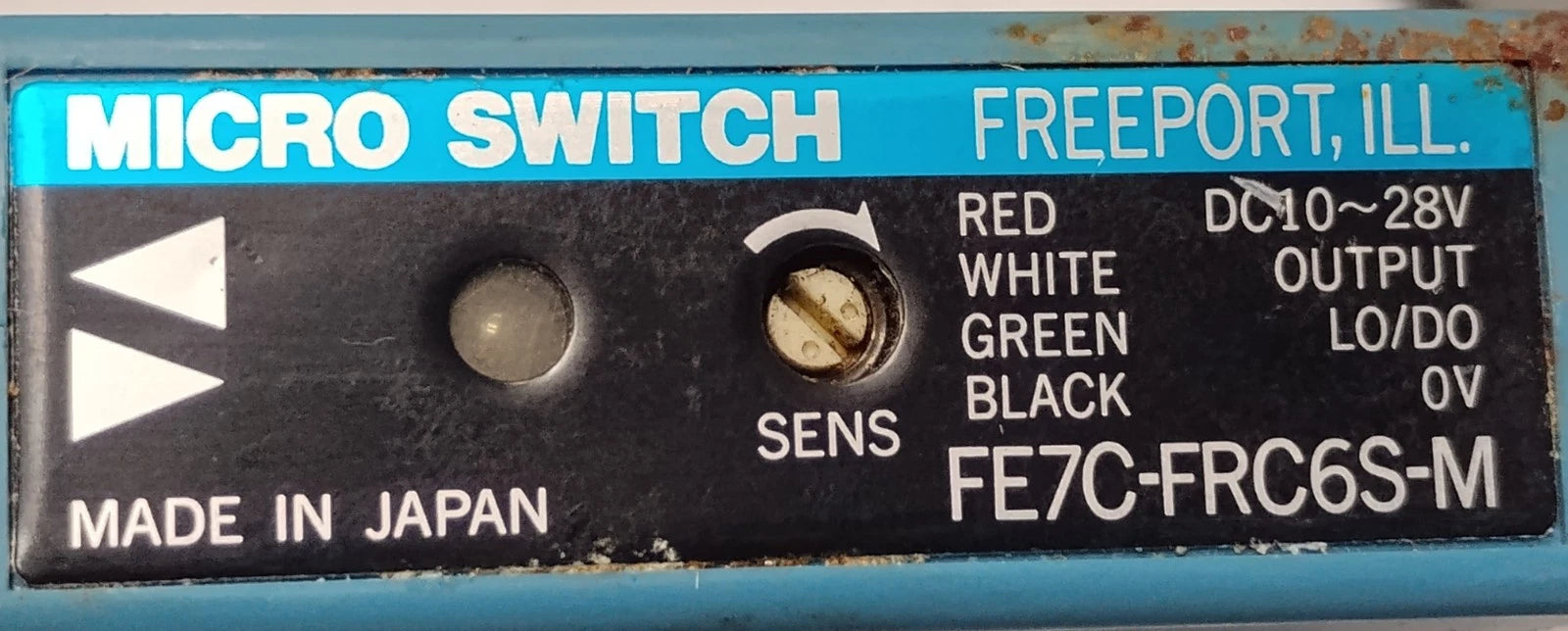 Micro Switch FE7C-FRC6S-M 12-28 V DC Fiber Optic Photoelectric Proximity Sensor