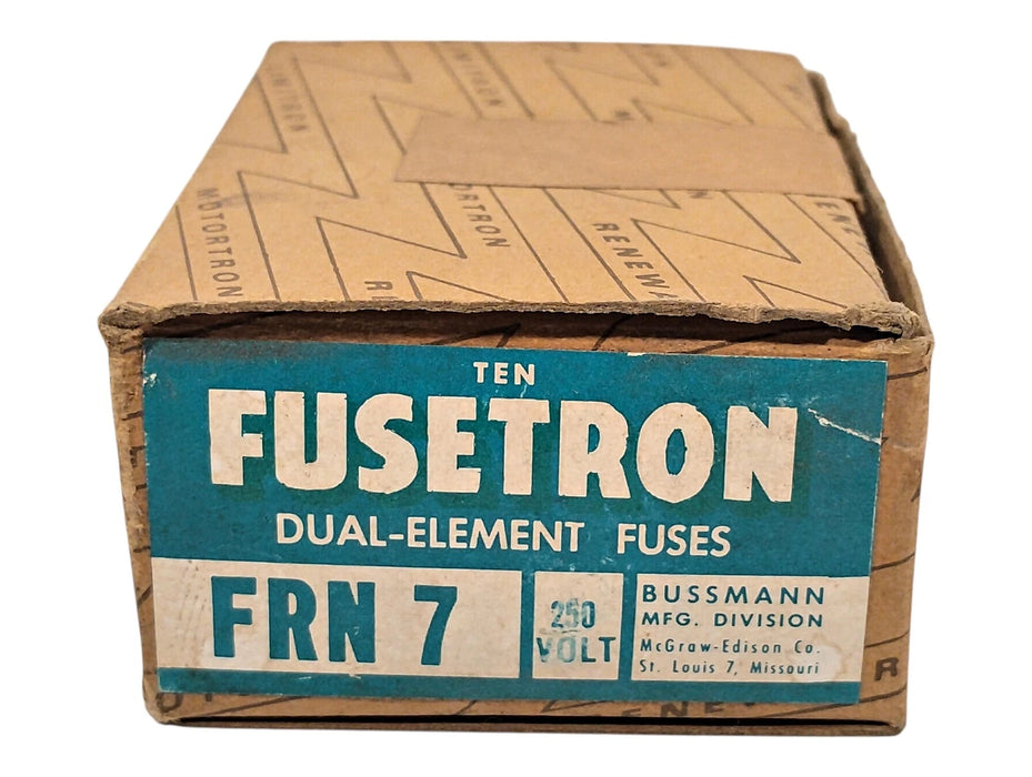 Bussmann FRN-7 250 V AC 7 A Non-Current-Limiting Time-Delay Fuses