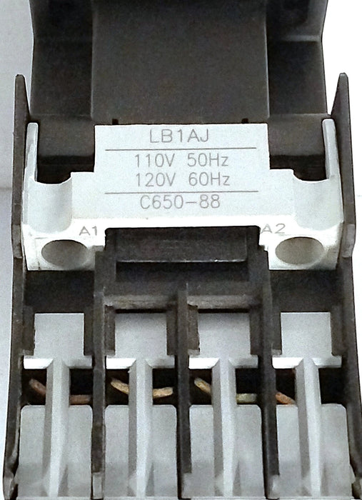 GE CL00A310TJ 3-Pole Full Voltage AC Contactor w/ 110/120 V AC Coil