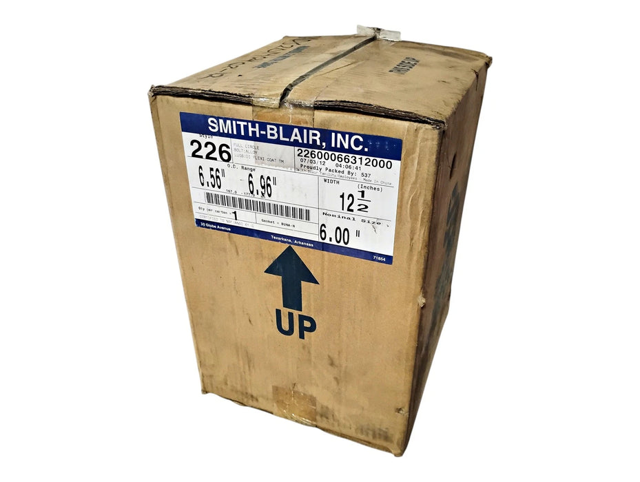 Smith-Blair 22600066312000 6-in x 12-in BUNA-N Full Circle Repair Clamp