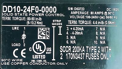 Watlow DD10-24F0-0000 DIN-A-MITE® 120-240 V AC Solid State Current Transformer