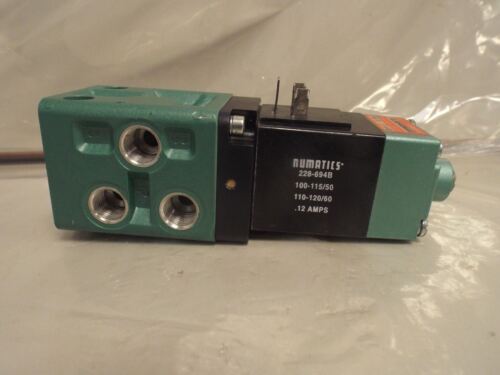 Numatics SOLENOID VALVE B1LSAD400SA0030 w/ 228-694B
