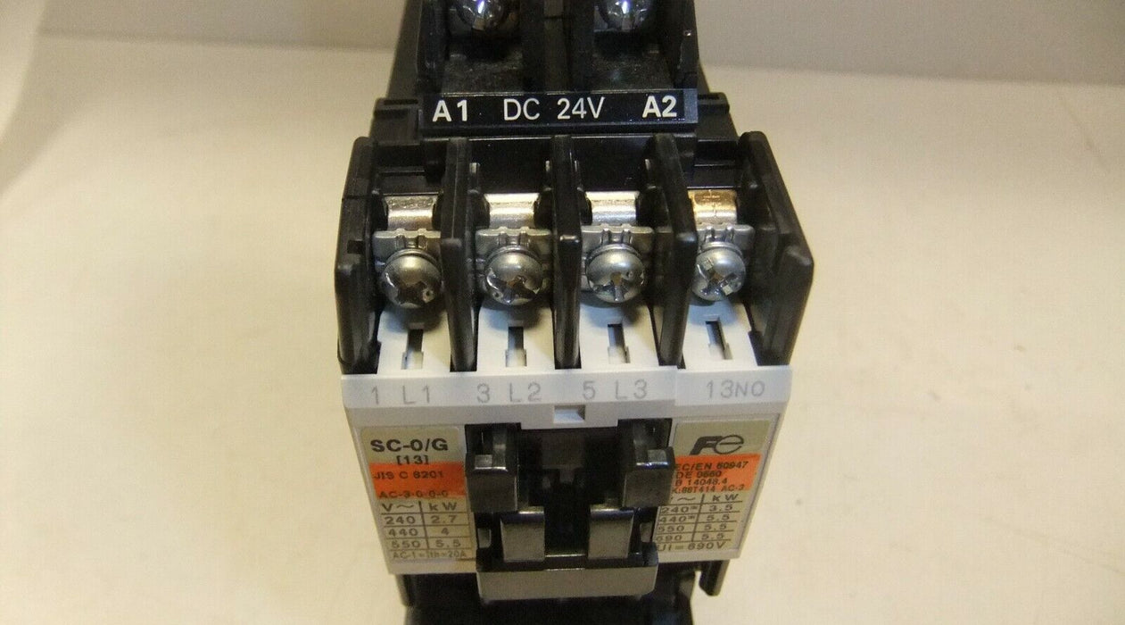 Fuji Contactor 4GW0F0MJ10K SW-0/G/2E 24V