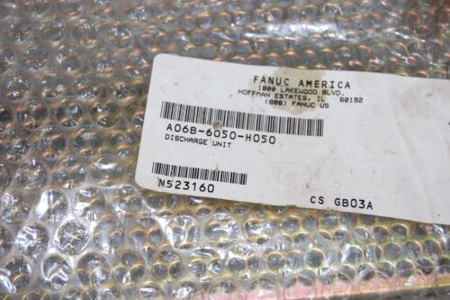 FANUC DISCHARGE UNIT REGENERATIVE A06B-6050-H050