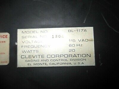 Clevite BL-117A Motor Drive