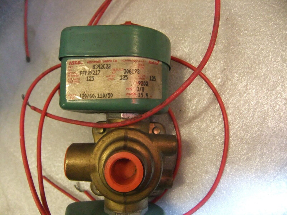 ASCO 8342C22 SOLENOID VALVE
