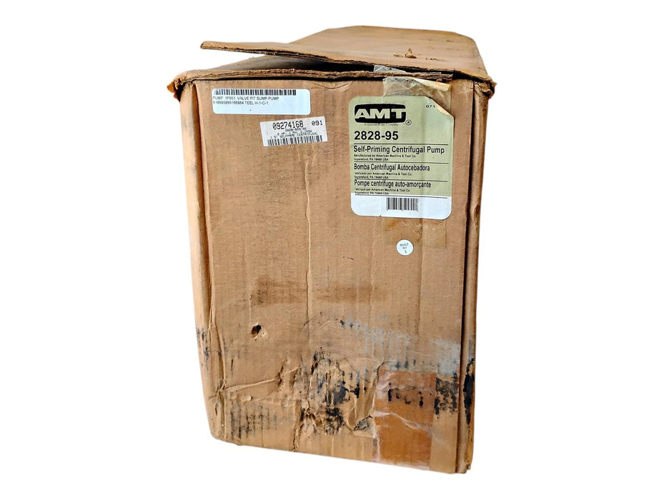 AMT 2828-95 115/208-230 V 2 HP 1-1/2" Self-Priming Centrifugal Pump