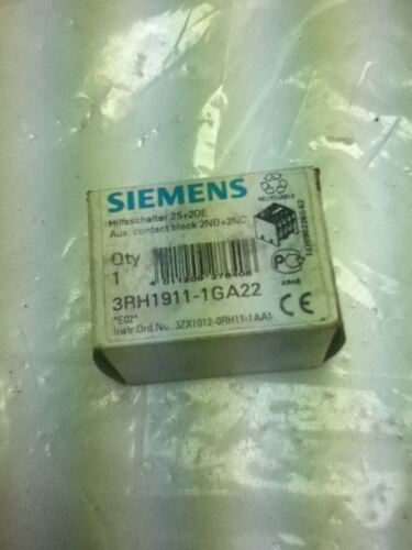 Siemens 3RH1911-1GA22 CONTACT BLOCK