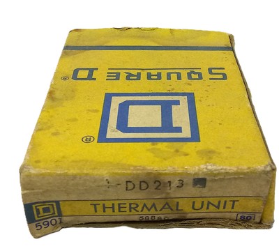 Square D DD213 167-180 A Thermal Unit for Overload Protection Relay