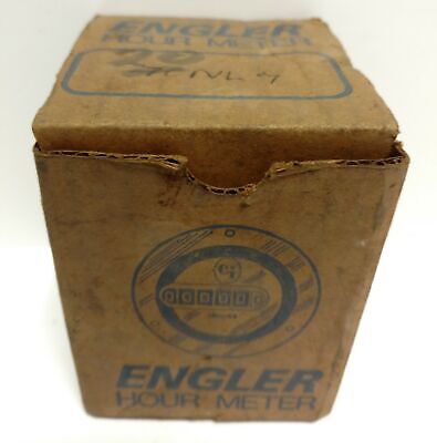 Engler 02-020117-000 240V / 60hz Hour Meter