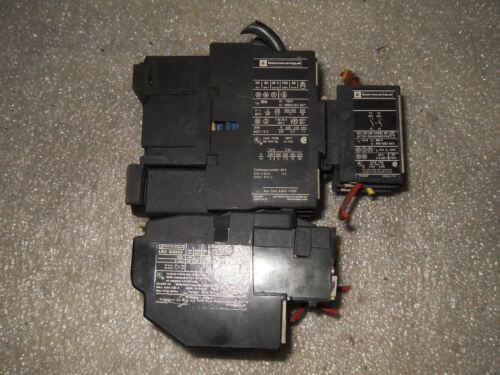 1 TELEMECANIQUE LC1 D25 10 CONTACTOR W/ LR2-D2353 & LA1-DN20