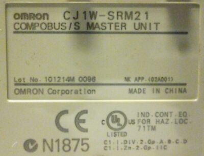 Omron CJ1W-SRM21 I/O Module