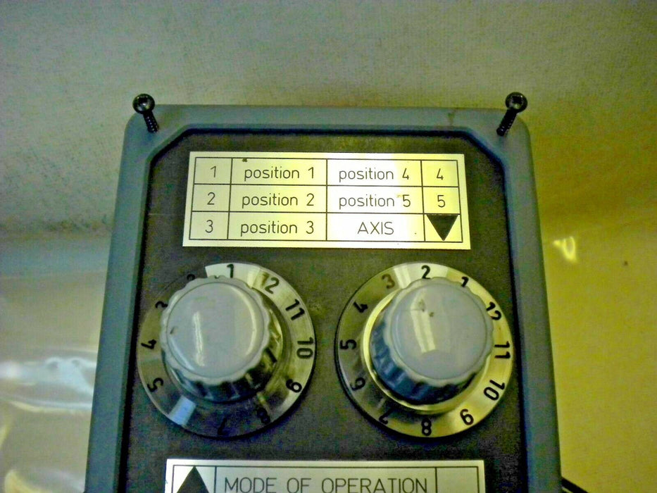 Siemens Hand Held Axis Control Pendant