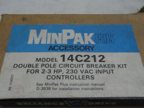 1 Reliance ELECTRIC 14C-212 CIRCUIT BREAKER KIT DOUBLE POLE
