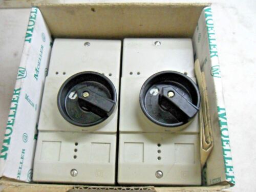 2 Moeller CI-PKZ0-G Insulated Enclosure For Surface Mounting