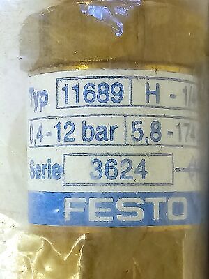 Festo 11689 1/4 in 0.4-12 bar Pneumatic Non-Return Valve