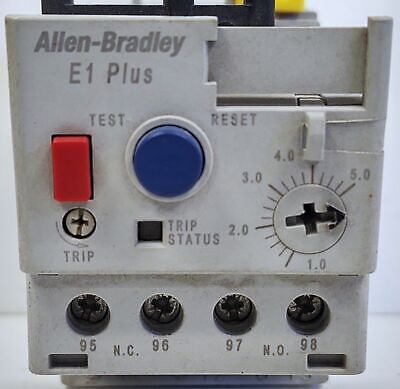 Allen-Bradley 193-EECB 1-5A Adjustable Overload Protection Relay