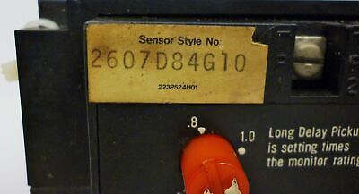 Westinghouse 2607D84G10 / 223P524H01 Trip Unit