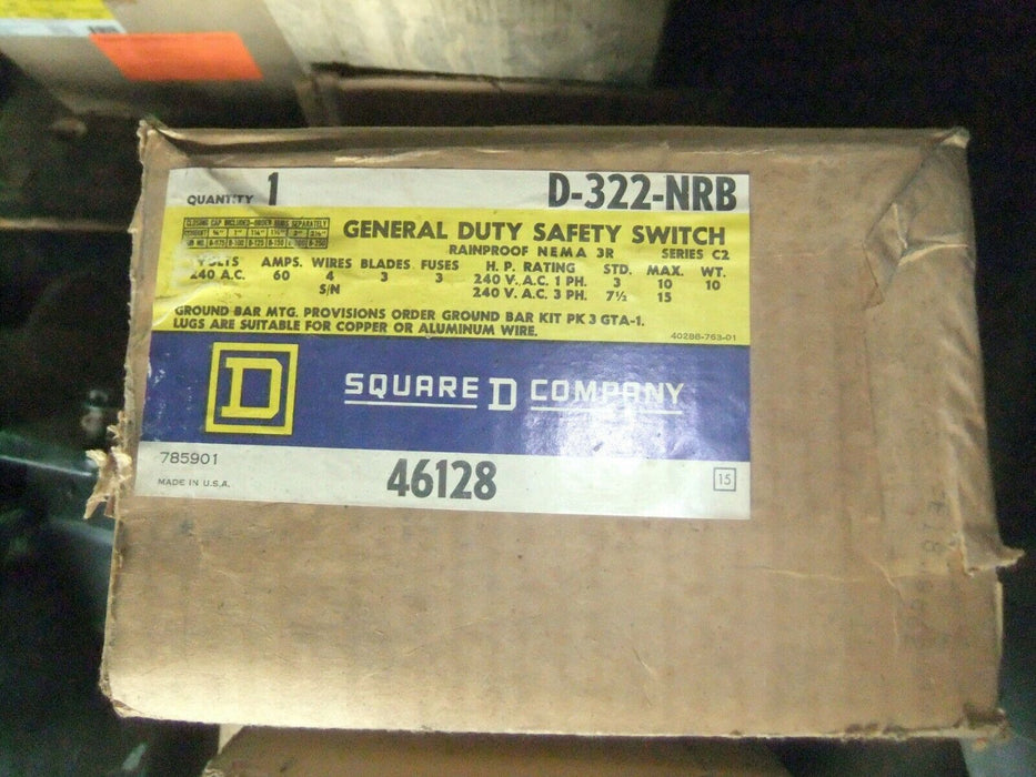 Square D Disconnect 82352F