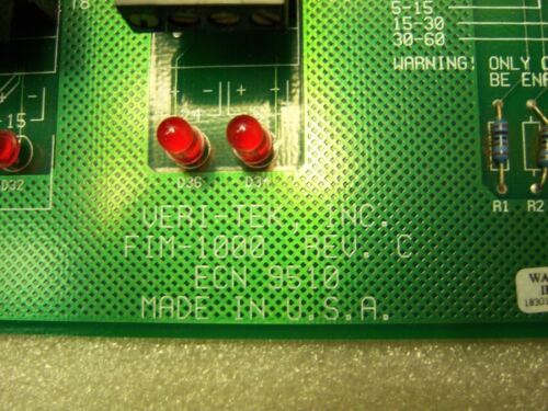 Veri-Tek Pc Board Fim-1000 Rev. C