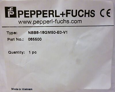 Pepperl NBB8-18GM50-E0-V1 Inductive Proximity Sensor