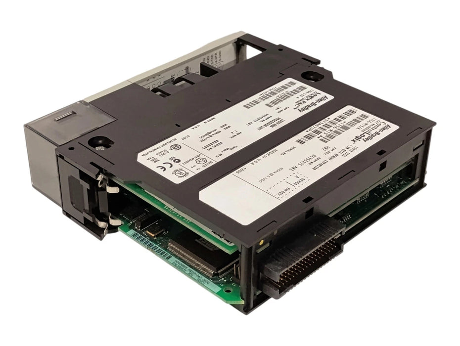 Allen-Bradley 1756-L55 Ser A Rev L01 PLC Processor w/ 1756-M13/A Memory Module