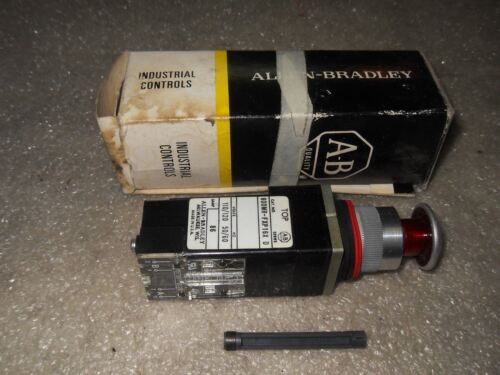 1 Allen-Bradley 800MR-FXP16RA ILLUMINATED PUSH PULL PUSH BUTTON