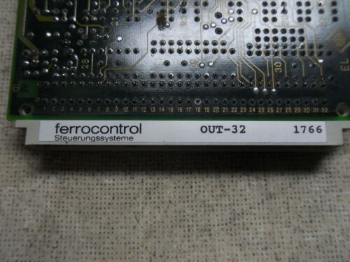 1 FERROCONTROL 1990 1431 OUT-32 PC BOARD