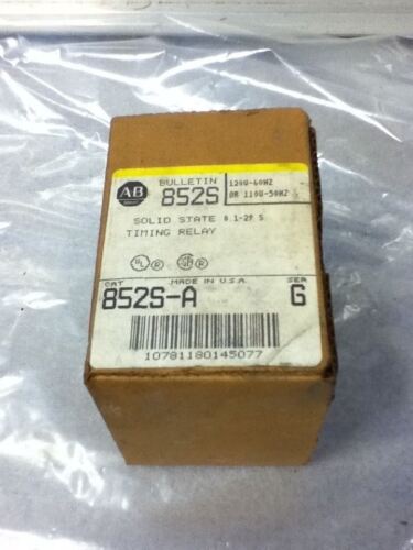 Allen-Bradley 852S-NSA SERIES G TIMING RELAY