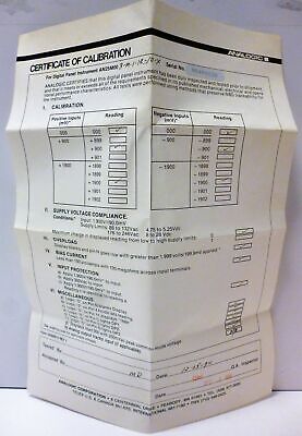 Analogic AN25MO5-BM-1-1X-1-X-X Panel Meter