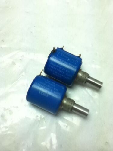 2 BOURNS 3500S-002-104 POTENTIOMETERS
