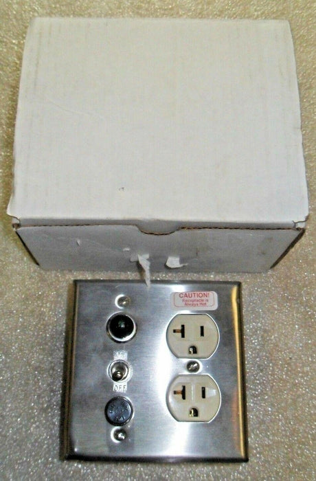 Kele PRK-FLS Panel Switch & Receptacle Assembly W/ Fuse Holder