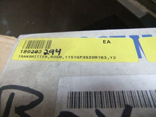 Rosemount Pressure Transmitter 1151Gp3S22M1B3