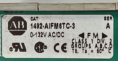 Allen-Bradley 1492-AIFM6TC-3 Module